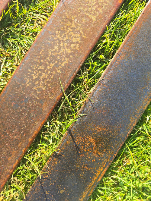 Rust Society Two-Fold Garden Edging