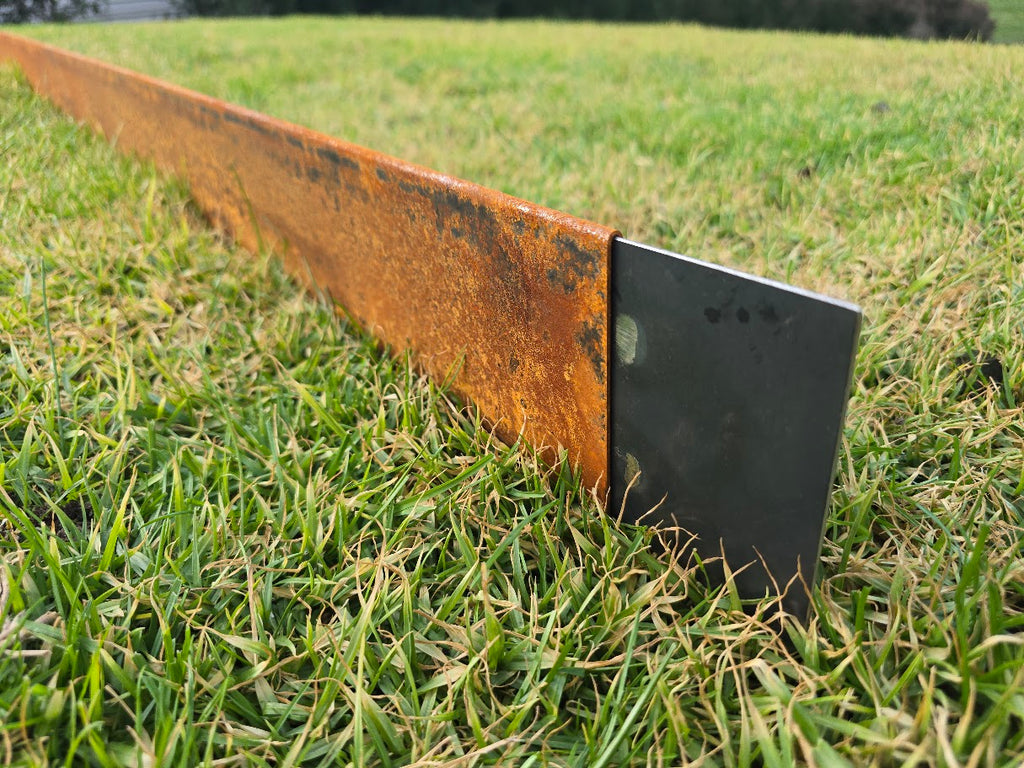 Rust Society Two-Fold Garden Edging