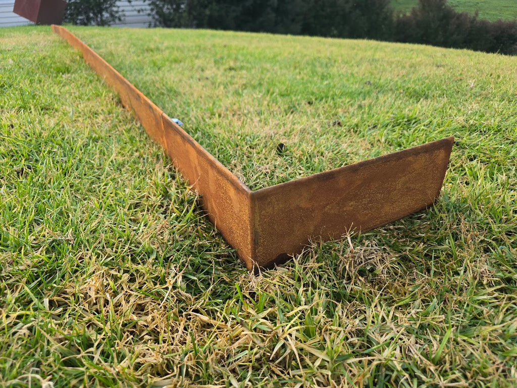 Rust Society Two-Fold Garden Edging
