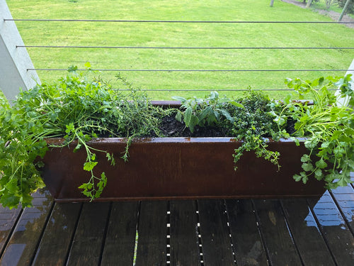 Rust Society Planter - Slender